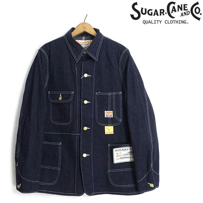SUGAR CANE デニムカバーオール シュガーケーン SUGARCANE カバーオール デニムワークコートSC15655