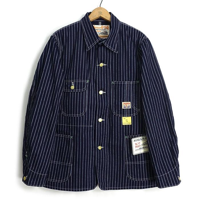 SUGAR CANE シュガーケーン 9oz ウォバッシュ ストライプ ベスト SUGAR CANE シュガーケーン ウォバッシュ ストライプ ベスト