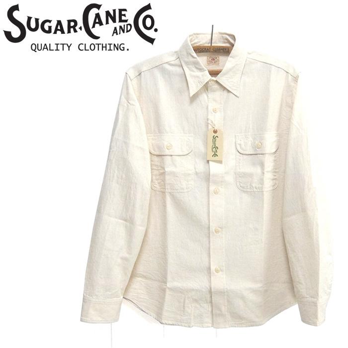 シュガーケーンsugar cane ワーク シャツ ロング ヴィンテージ SUGAR CANE シュガーケーン 長袖シャツ 