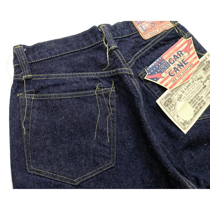 シュガーケーン SUGARCANE [SC41944US] ジーンズ デニム Madein USA 13oz BLUE DENIM WAIST OVERALLS 1944MODEL｜cleverwebshop｜08