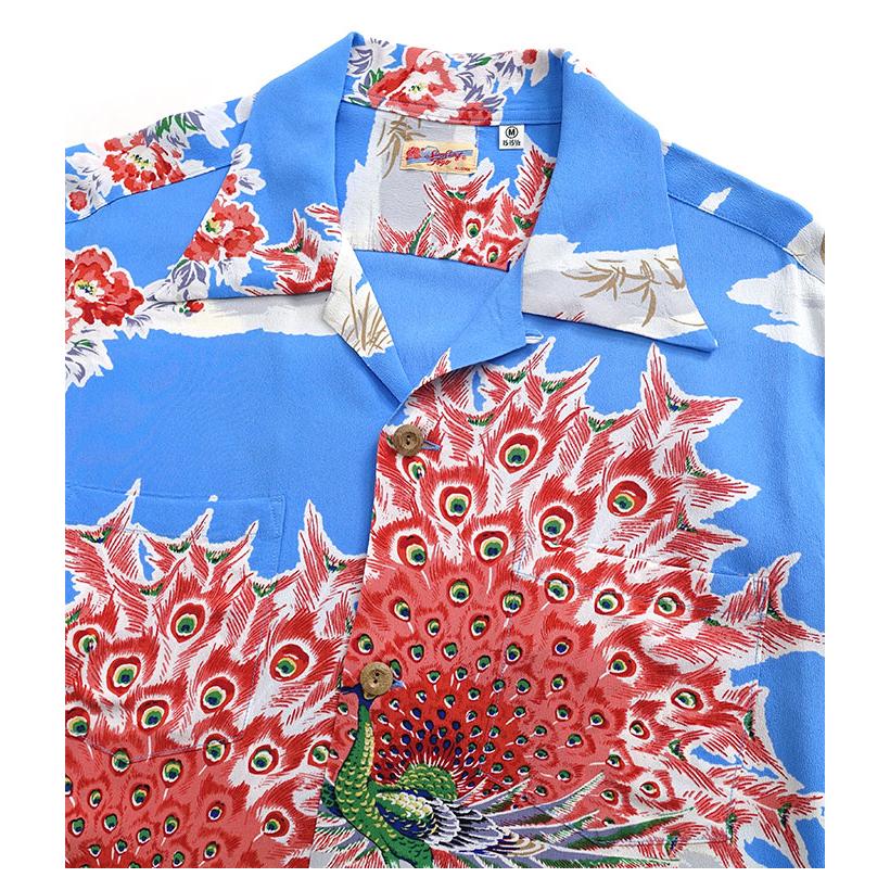 サンサーフ SunSurf [SS29204] 2024年モデル 長袖 アロハシャツ RAYON HAWAIIAN SHIRT "PIKAKE" 日本製｜cleverwebshop｜09