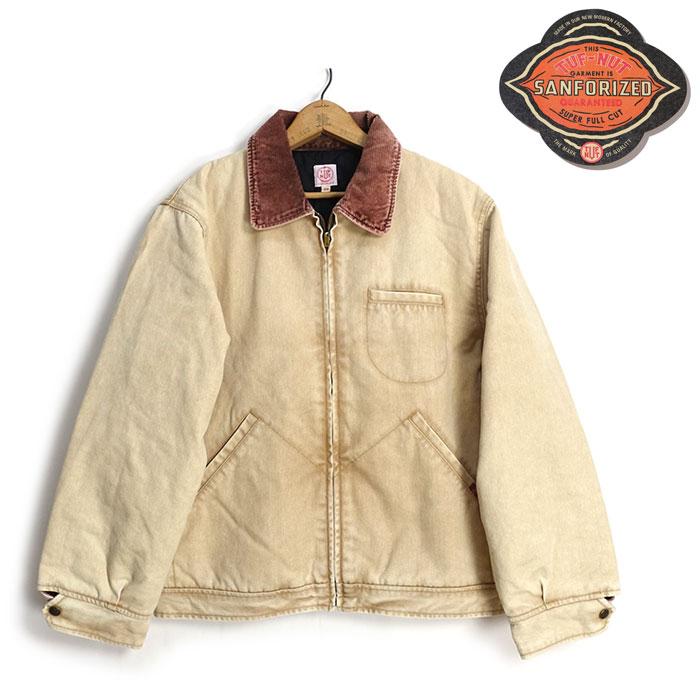 新作　TUF-NUT タフナッツ コットンダック ワークジャケットSサイズ　東洋 SUGAR CANE TUF-NUT タフナッツ [TN15781H] ダックワークジャケット