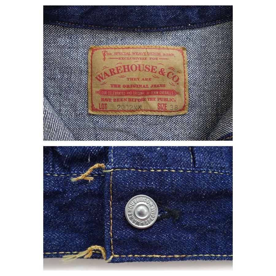 ウエアハウス 2002XX 2ND TYPE Early 1960 44 ウエアハウス WAREHOUSE Lot 2002XX 2ND TYPE(Early 1960's