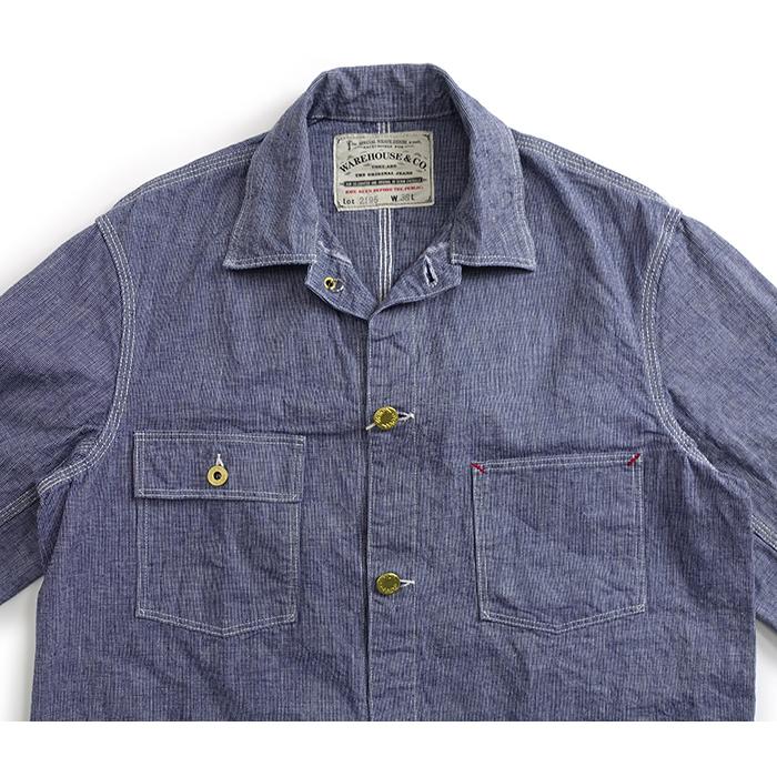 新品！WAREHOUSE 2195 カバーオール チェンジボタン 40 2195-1.jpg