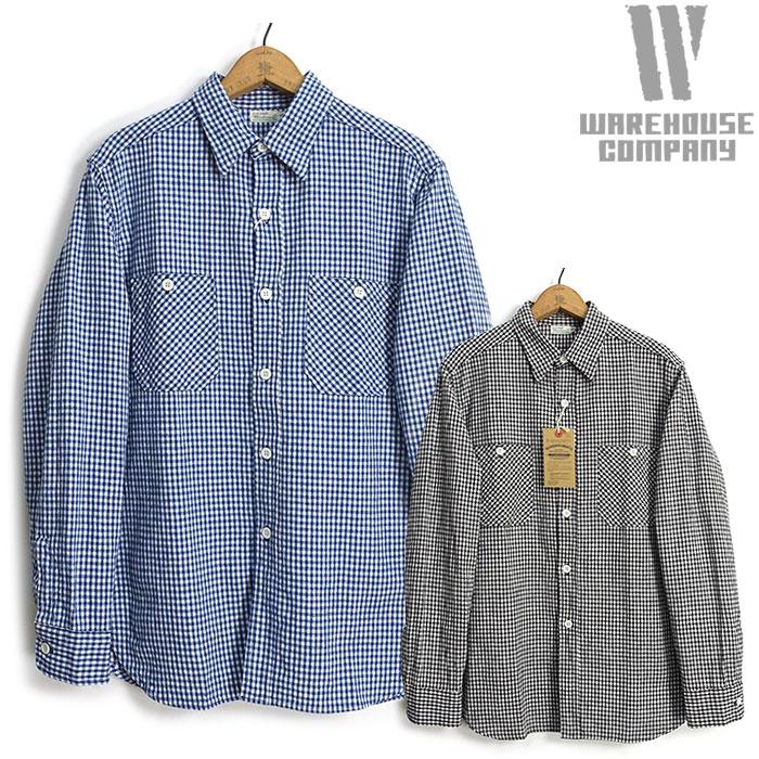 WAREHOUSE ウエアハウス チェックシャツ Lot3055 WAREHOUSE（ウエアハウス） WAREHOUSE Lot 3055 長袖 ギンガムチェック