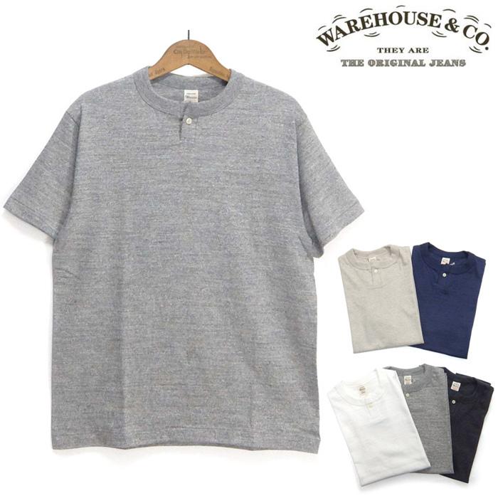 WAREHOUSE [メール便可]ウエアハウス [4082HENLEY]半袖 ヘンリー