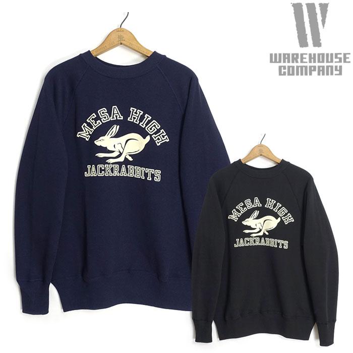 WAREHOUSE（ウエアハウス） [409MESA] ラグラン クルースウェット