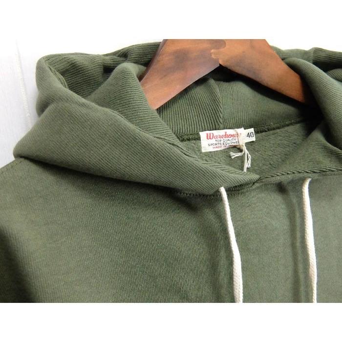 WAREHOUSE（ウエアハウス） WAREHOUSE 450 2本針 フード 無地