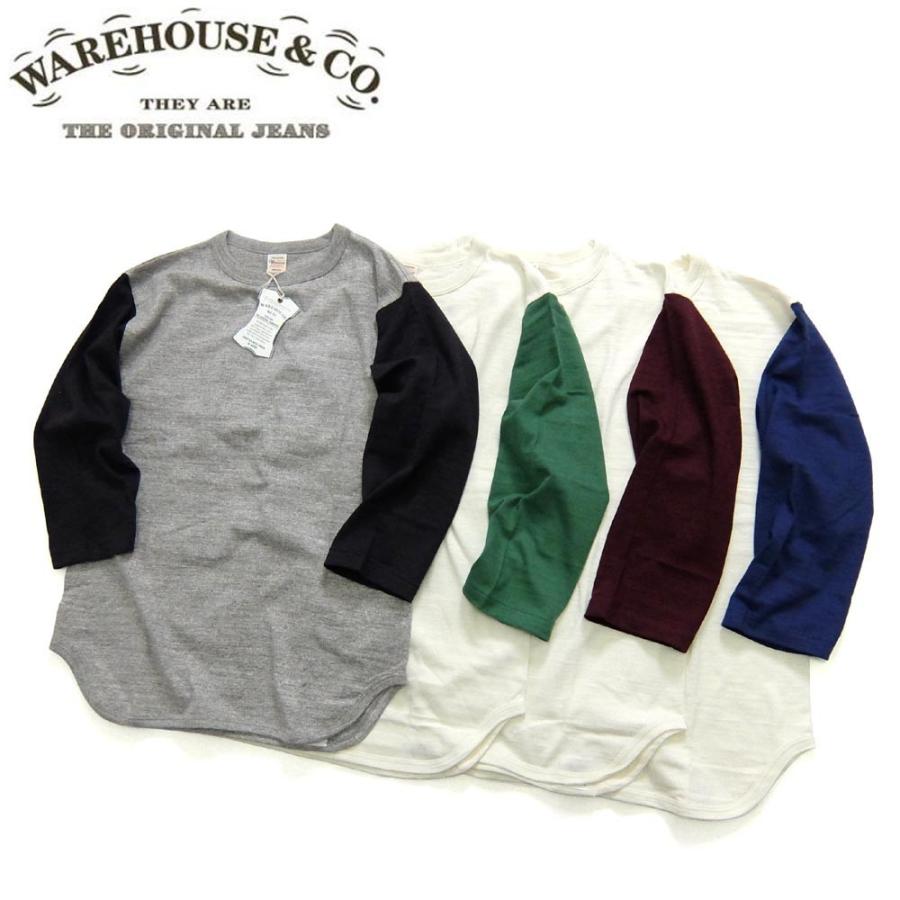 WAREHOUSE（ウエアハウス） メール便可 WAREHOUSE 4800PLAIN 7分袖