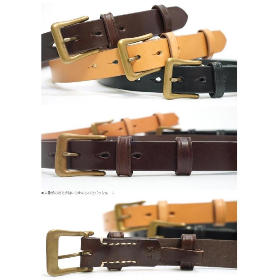 WAREHOUSE（ウエアハウス） [6041] レザー スリムベルト SLIM BELT
