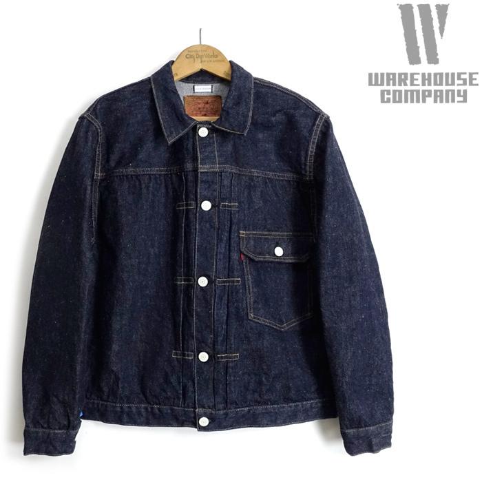 ウエアハウス WAREHOUSE Gジャン 1st デニムジャケット Lot DD-2001(T BACK STYLE)  ONE WASH 日本製｜cleverwebshop