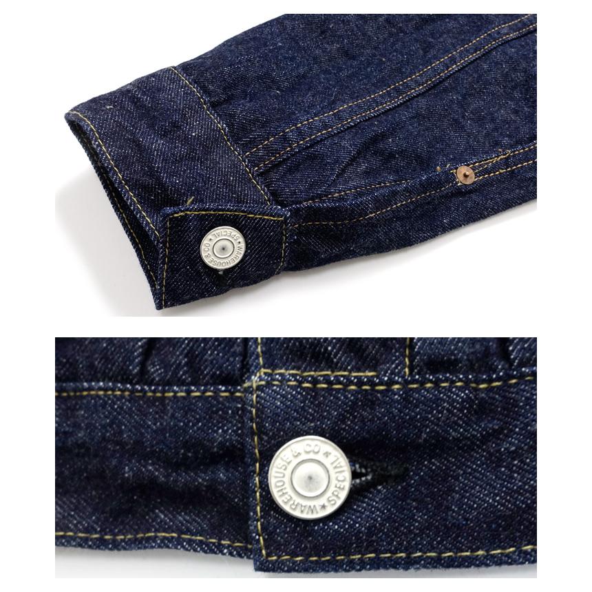 WAREHOUSE COMPANY デニムジャケットLot DD-2001 WAREHOUSE & CO. / Lot DD-2001(T BACK STYLE) ONE WASH