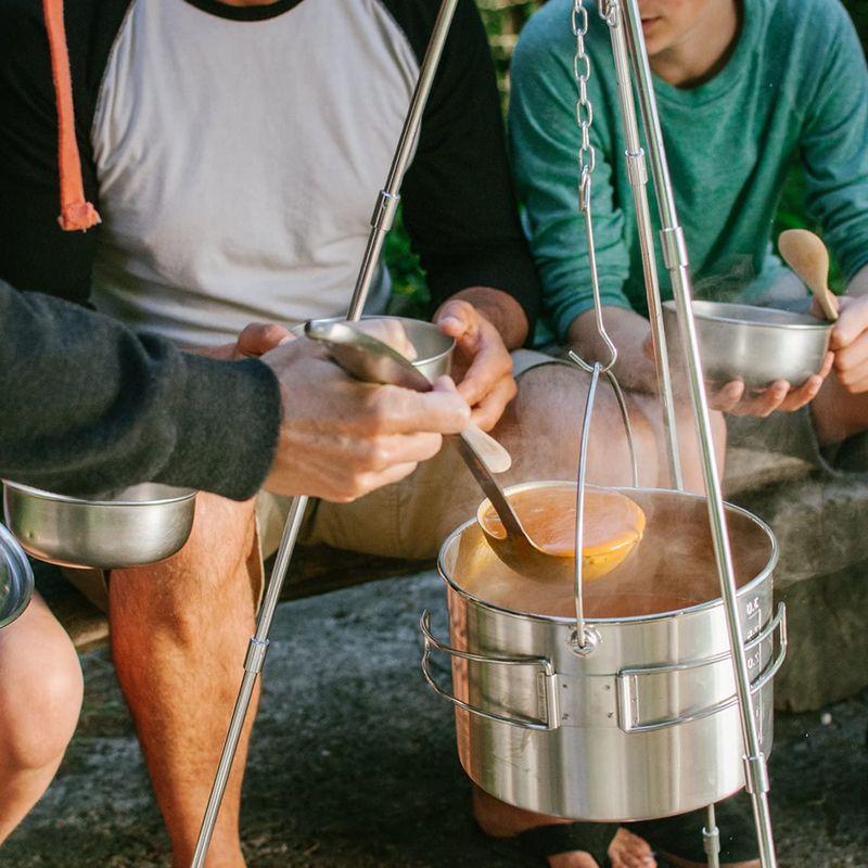 Solo Stove ソロストーブキャンプファイヤー＋２ポットセットコンボ日本正規品 ソロストーブ サイズ 5cm Stove ソロストーブキャンプファイヤー＋２ポットセットコンボ日本正規品 2ポットセット 3L 5L 直径 重量 ステンレススチール