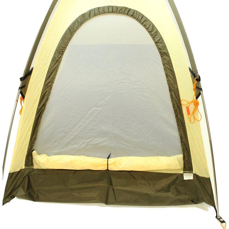 美品 アライテント(ARAI TENT) エアライズ1(AIR RAIZ1) 1人用 本体：クリーム フライ：オレンジ 【IQ1052075023】(36889円)