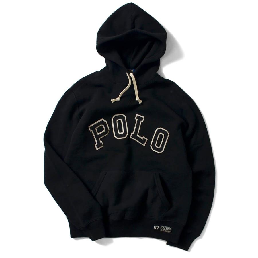 ralph lauren black pullover hoodie