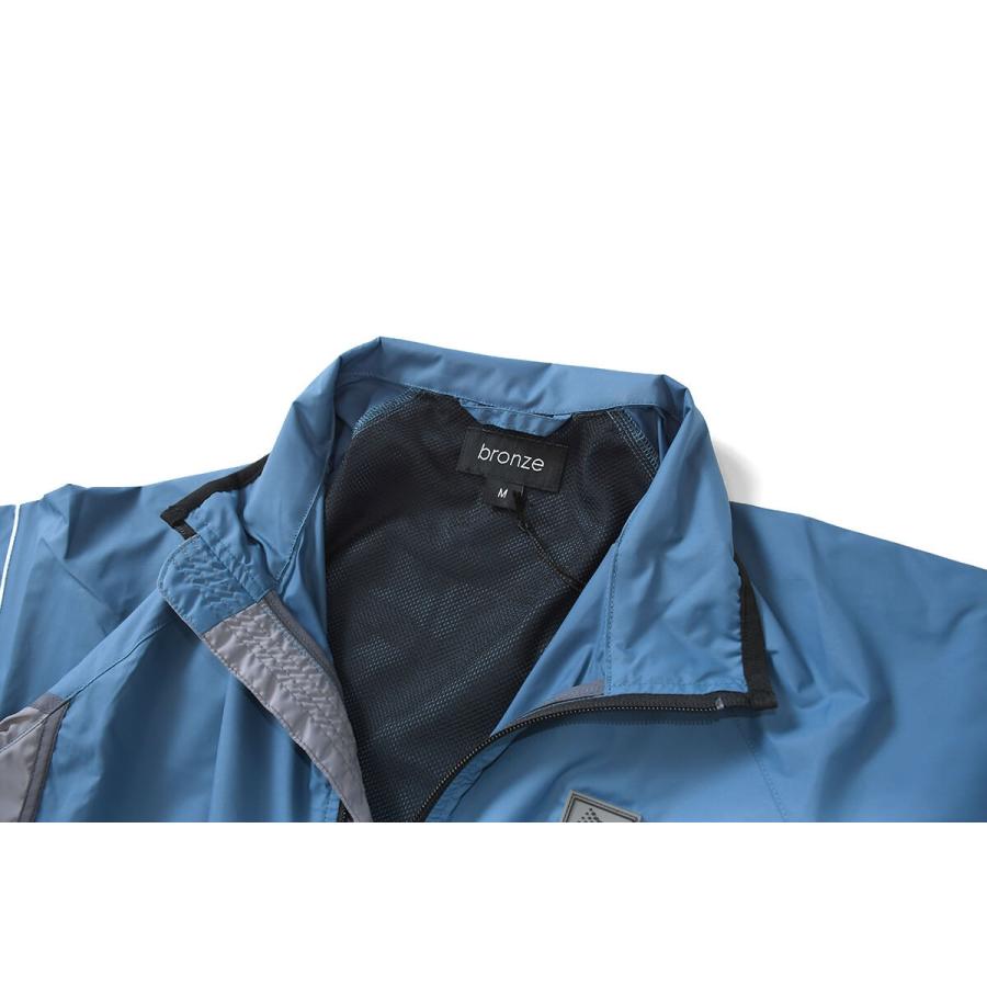 正規品 ストリート ブランド 男性 メンズ ウインドブレーカー ブロンズ Bronze アウター ストリート ブランド 男性 メンズ ウインドブレーカー アウター エアフォースブルー Blue Force Air Windbreaker Performance High ジャケット コート アウター