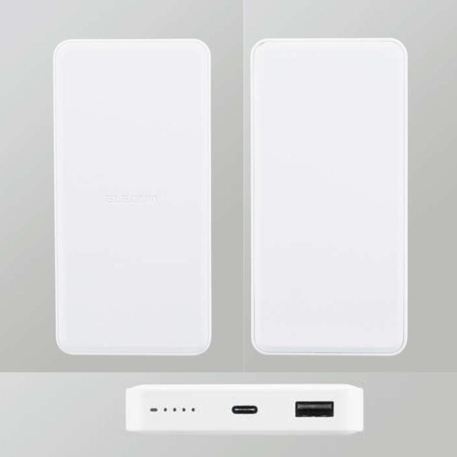 安全性の高い リン酸鉄モバイルバッテリー 12000mAh エレコム PD20W