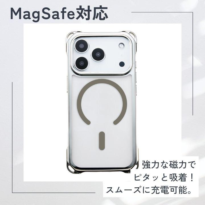 iPhone17Pro ストラップホール付きケース Magsafe 4ホール 縦 横 全