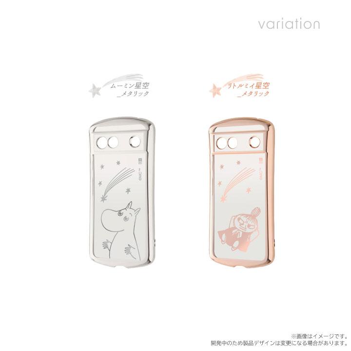 Google Pixel8a ムーミン 耐衝撃 TPU ソフトケース 背面クリア
