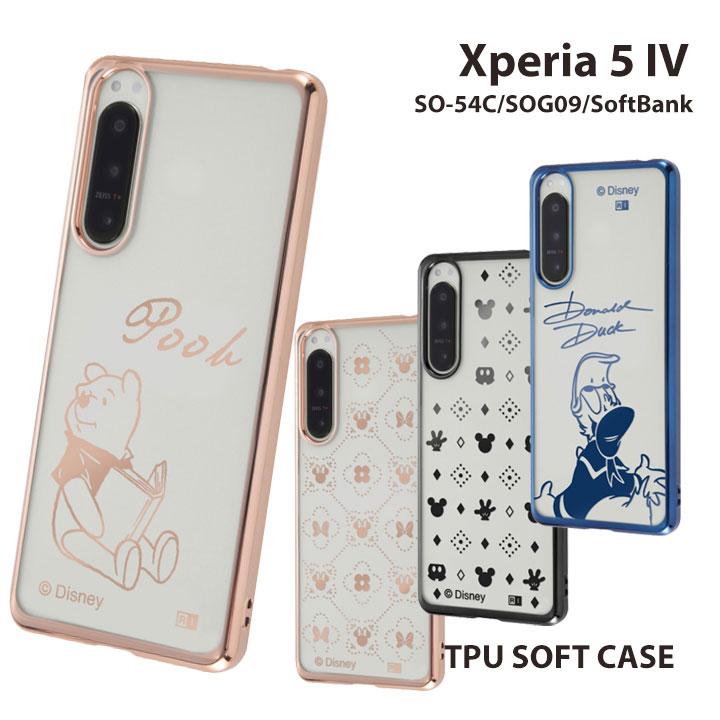 Xperia5IV SO-54C SOG09 SoftBank ディズニー TPUソフトケース META