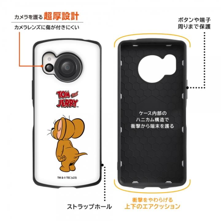 AQUOS R8 SH-52D docomo トムとジェリー 耐衝撃ケース MiA ハンマー