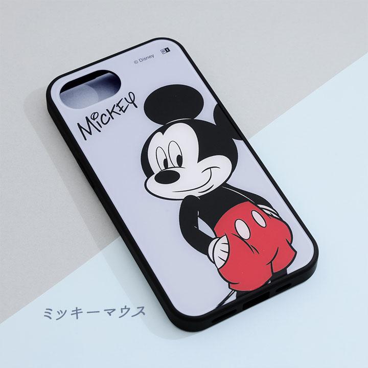 iPhone17e/16e ディズニー maru 衝撃吸収 バンパー ハイブリッドケース