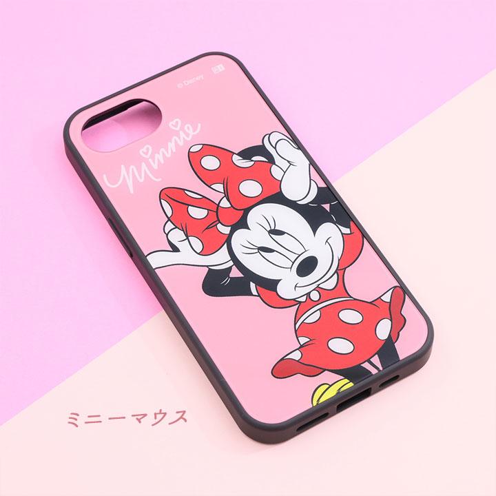 iPhone17e/16e ディズニー maru 衝撃吸収 バンパー ハイブリッドケース