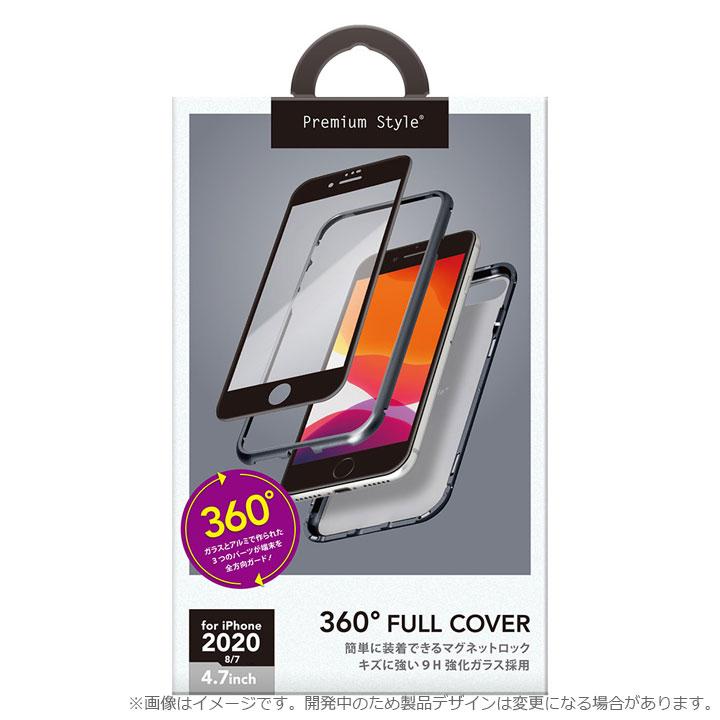 iPhone SE 第3世代 第2世代 iPhone8 iPhone7 360度 高品質 フル カバー ケース アイフォンSE2 液晶保護 画面保護 強化ガラス ブラック シルバー |  | 02