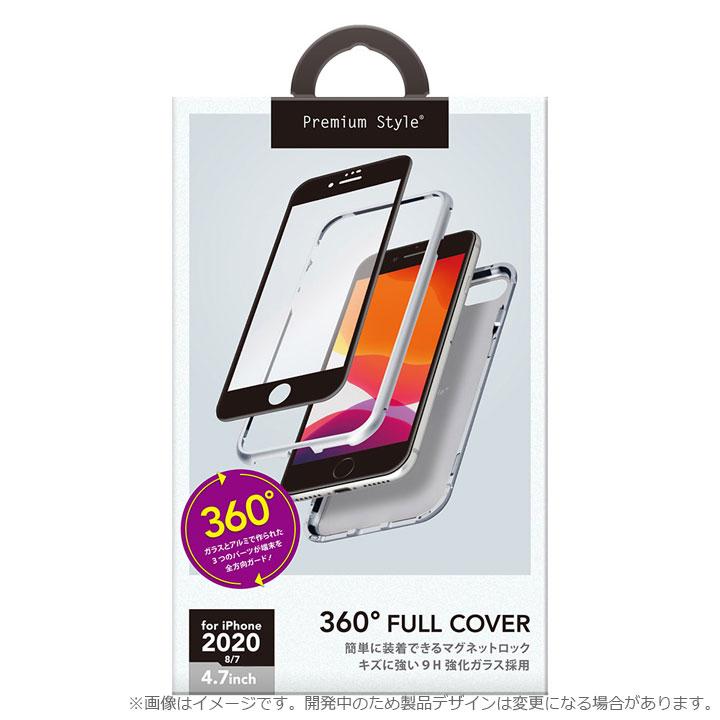 iPhone SE 第3世代 第2世代 iPhone8 iPhone7 360度 高品質 フル カバー ケース アイフォンSE2 液晶保護 画面保護 強化ガラス ブラック シルバー |  | 04