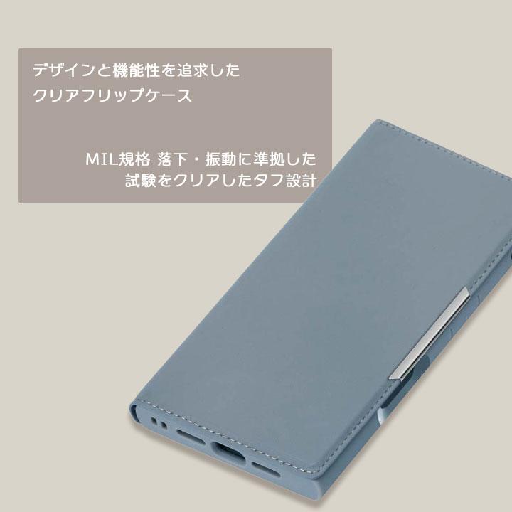 iPhone16Pro用 クリアフリップケース 手帳型ケース 背面クリア PUレザー カードポケット ブラック ベージュ ブルー ピンク ターコイズ メール便送料無料 |  | 12