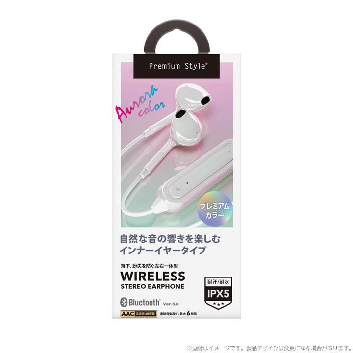 ワイヤレスイヤホン マイク付 インナーイヤー Bluetooth イヤホン