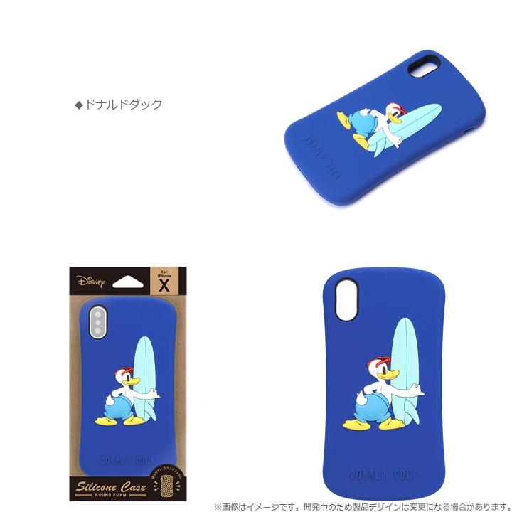 iPhoneXS iPhoneX 高品質 耐衝撃 シリコンケース ディズニー ドナルド モンスターズインク ミッキー トイストーリー ミニー メール便送料無料 |  | 03