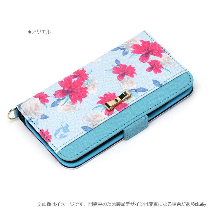 iPhone12mini 5.4インチ 高品質 手帳 ケース カバー レザー ディズニー ミニー アリス アリエル ラプンツェル かわいい おしゃれ カード収納 |  | 05