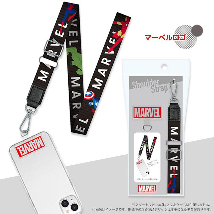 ストラップホルダー付 ショルダーストラップ Disney ミッキーマウス