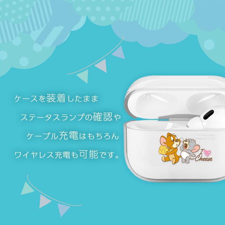 AirPodsPro 第2世代 第1世代 抗菌ソフトケース トムとジェリー