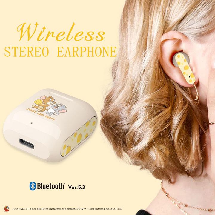 完全ワイヤレス ステレオイヤホン インナーイヤータイプ トムと