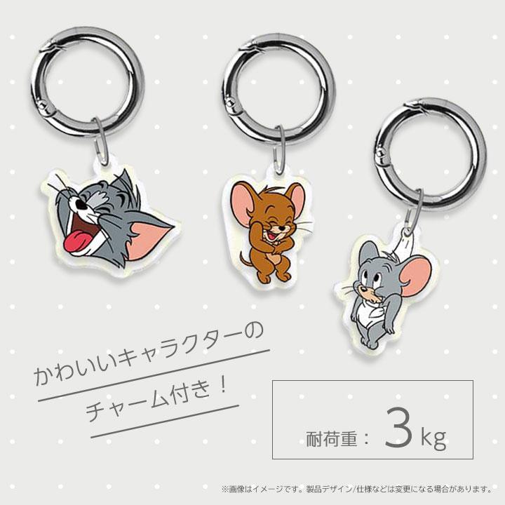 ストラップホルダー付 ハンドストラップ トム ジェリー タフィー