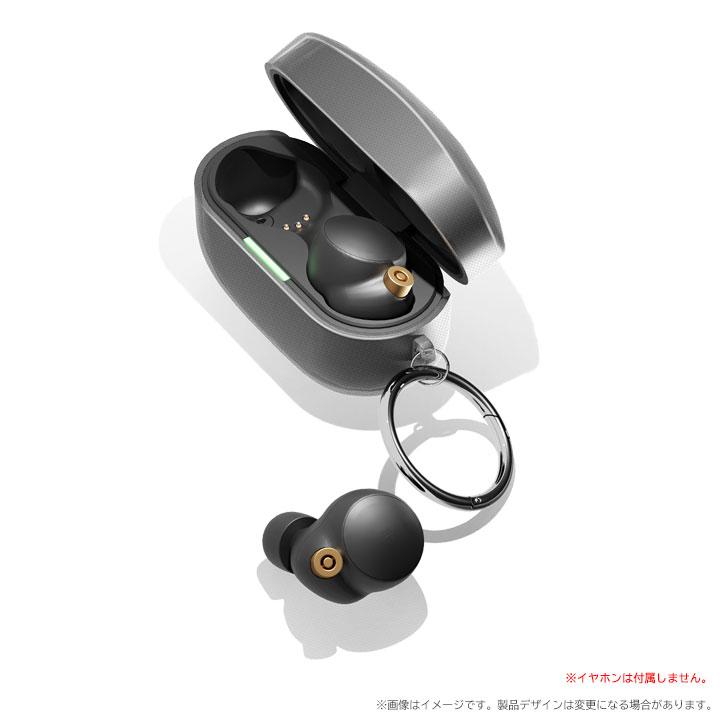 イヤホンケース WF-1000XM4用 抗菌ソフトケース クリア ソニー イヤホンケース WF-1000XM4用 抗菌ソフトケース クリア ソニー