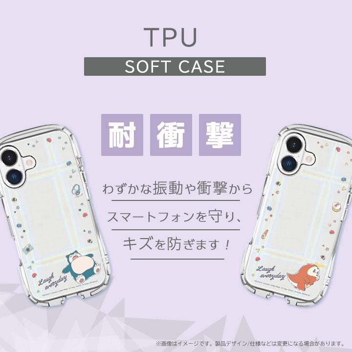 iPhone16 クリスタルクリアケース ポケットモンスター ポケモン