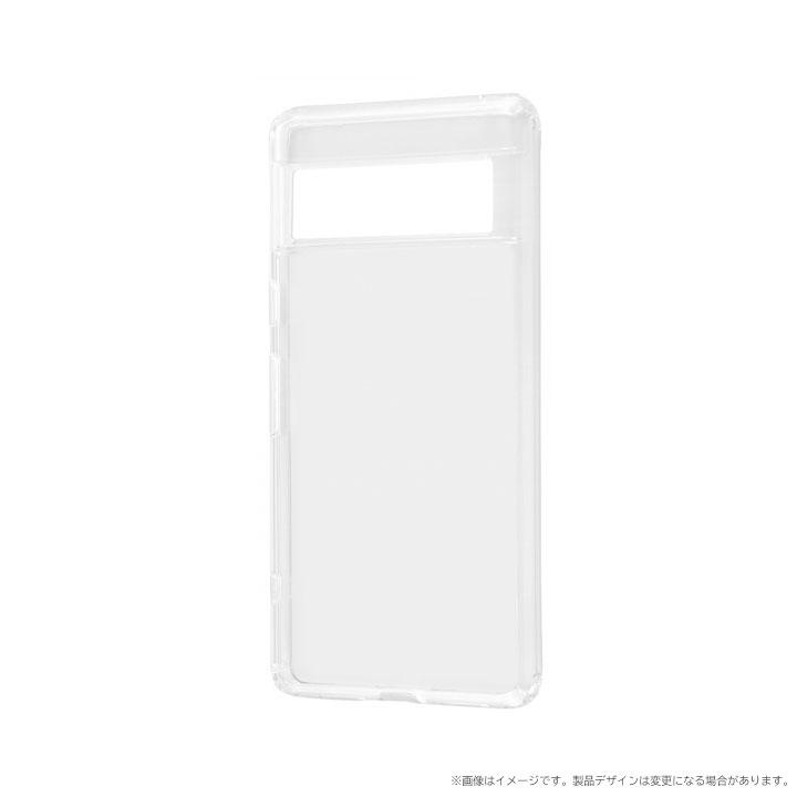 Google Pixel7 ハイブリッドケース クリア カバー 透明 シンプル グーグルピクセル７ ストラップホール エアクッション メール便送料無料 |  | 01