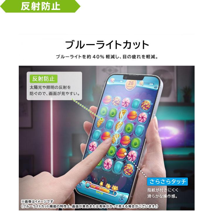 Google Pixel8a フィルム 衝撃吸収 ブルーライトカット 光沢 反射防止 抗菌 抗ウイルス 指紋認証対応 ピクセル8a 液晶保護フィルム 画面保護 |  | 08