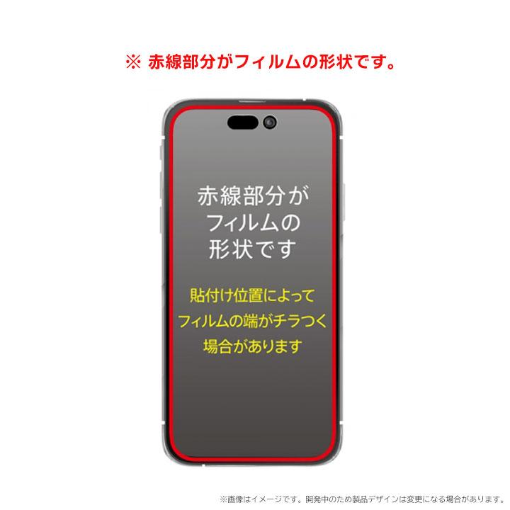 iPhone15 iPhone15Pro ガラスフィルム さらさら マット 6.1インチ 指紋