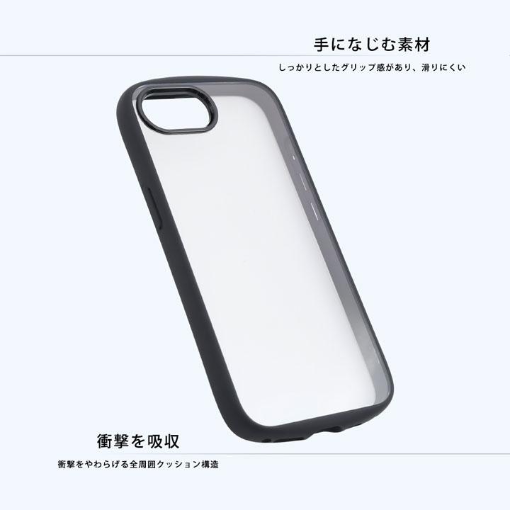 iPhone16e Puffull 耐衝撃 バンパー ハイブリッドケース ブラック ゴールド グレー カーキ ペールブルー メール便送料無料 |  | 08