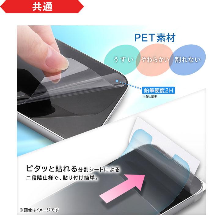 iPhone16e iPhone14 13 13Pro フィルム 平面保護 衝撃吸収 ブルーライトカット 光沢 反射防止 抗菌 抗ウイルス 液晶保護フィルム 画面保護 |  | 12