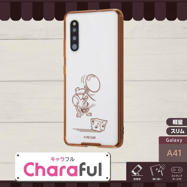 GalaxyA41 SC-41A SCV48 au UQmobile トムとジェリー 高品質 耐衝撃