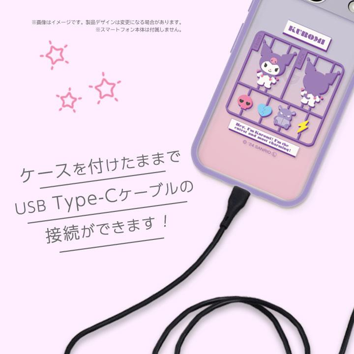 Google Pixel8a ケース サンリオキャラクターズ IIIIfit clear クリア