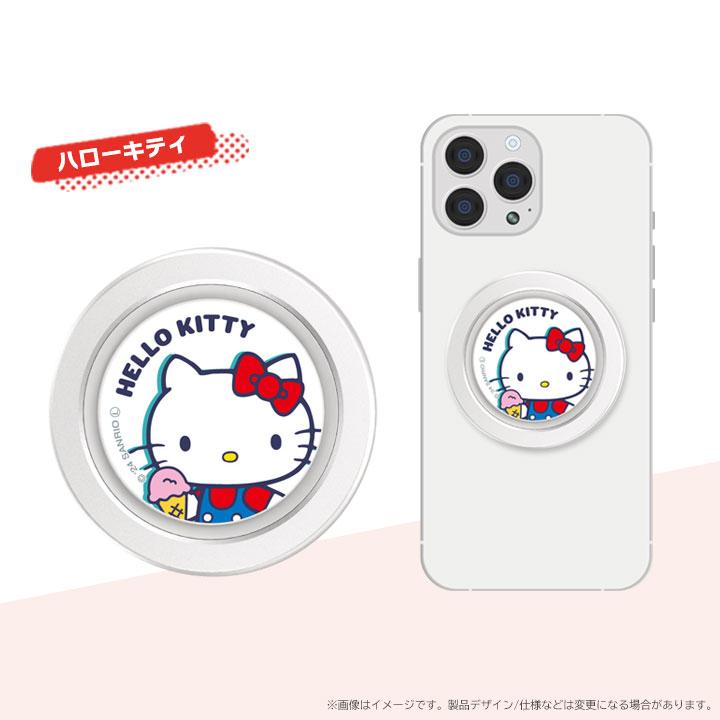 CHIP-POP サンリオキャラクターズ スマホグリップ スマホスタンド 薄型