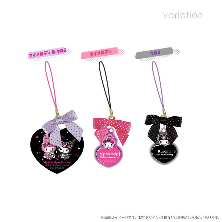 マイメロディ＆クロミ ピンクブラックパーティ モバイルアクリル