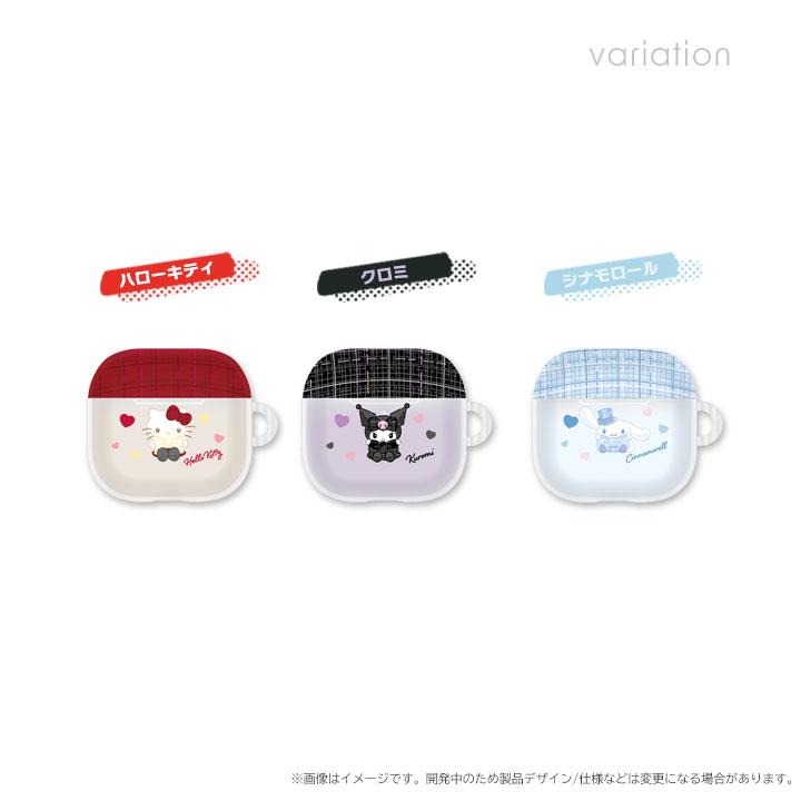 サンリオキャラクターズ AirPods4対応 ソフトケース sanrio ハロー