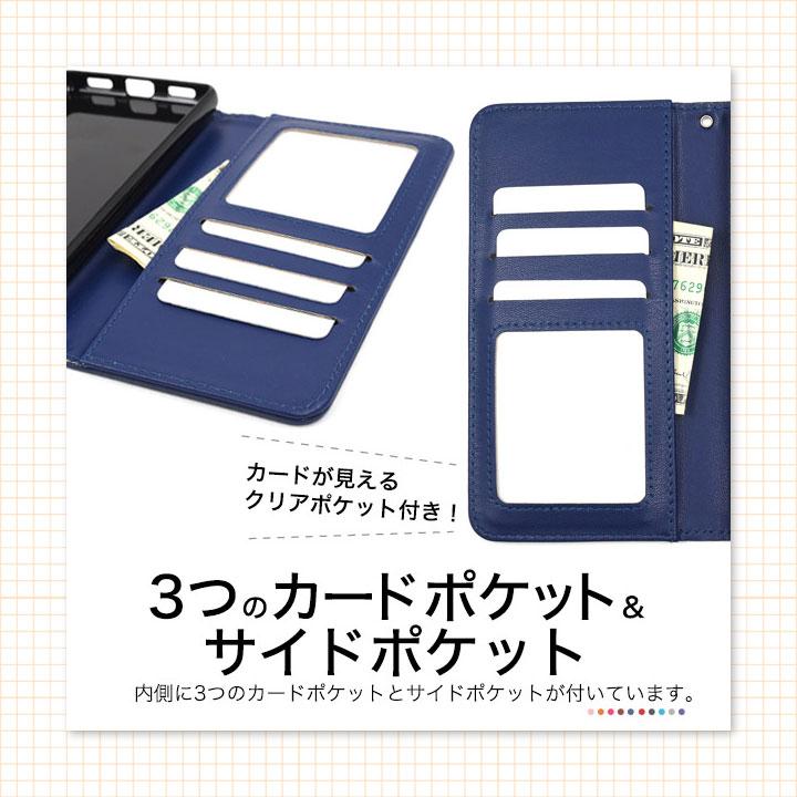 Google Pixe 7a 手帳型ケース 折りたたみ カード収納 ストラップ